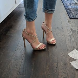 STEVE MADDEN glittery heels